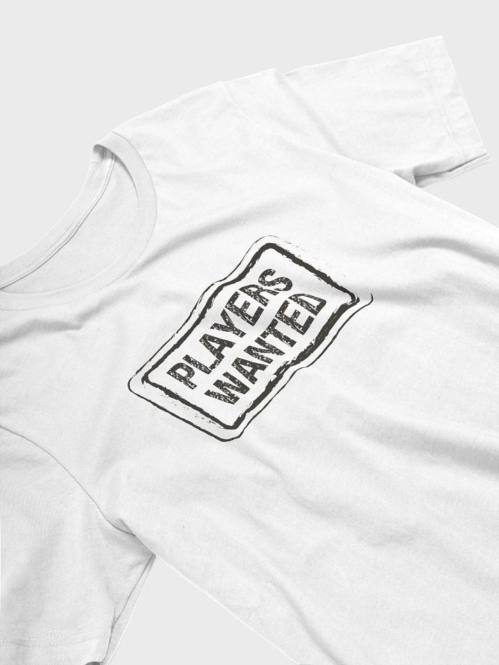 Players Wanted Board Game Shirt on White (Board Game Gift, Nerdy Geeky Shirt for Board Game Convention GenCon) product image (2)