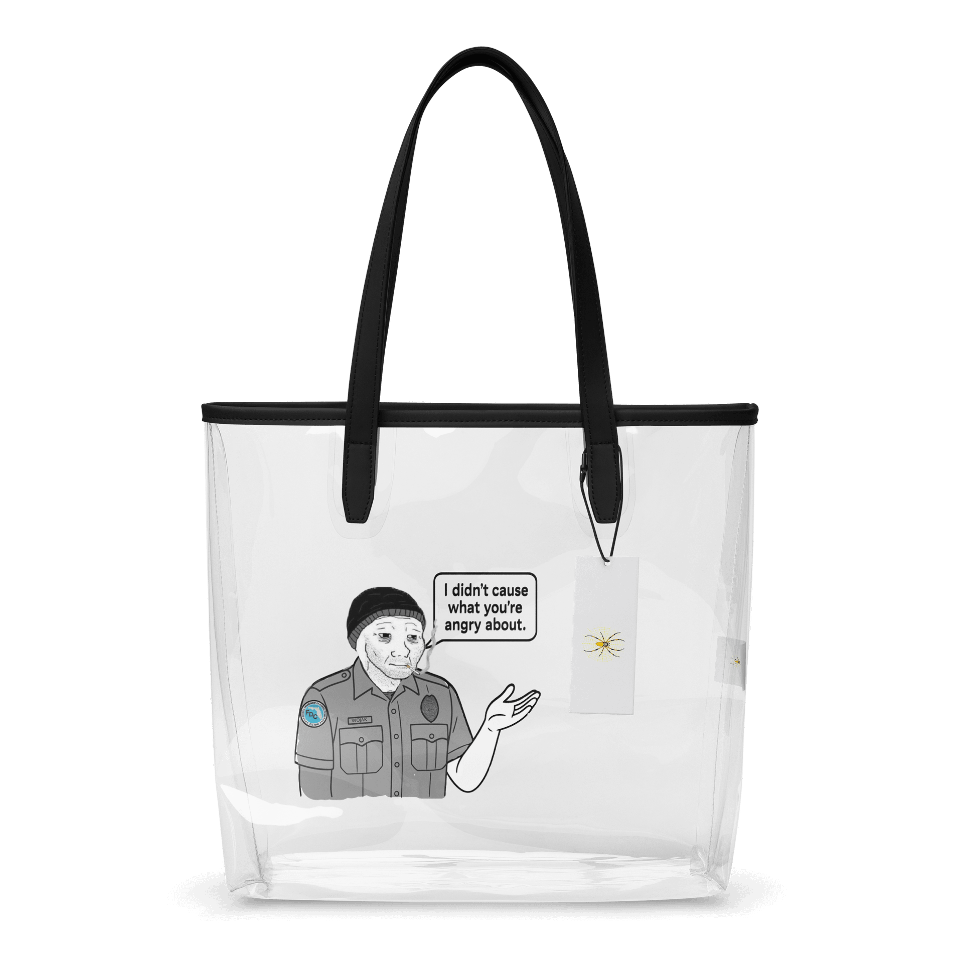 FDC Officer Meme Clear Tote product image (1)