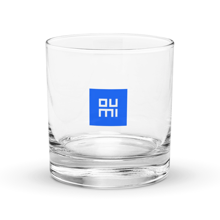 Oumi Grid Rocks Glass product image (1)