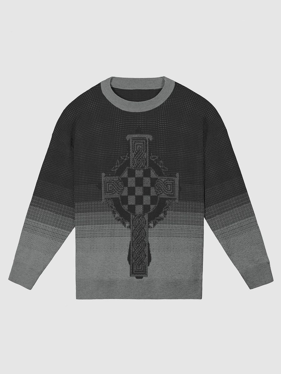 Celtic Cross Jacquard Crewneck Sweater product image (5)