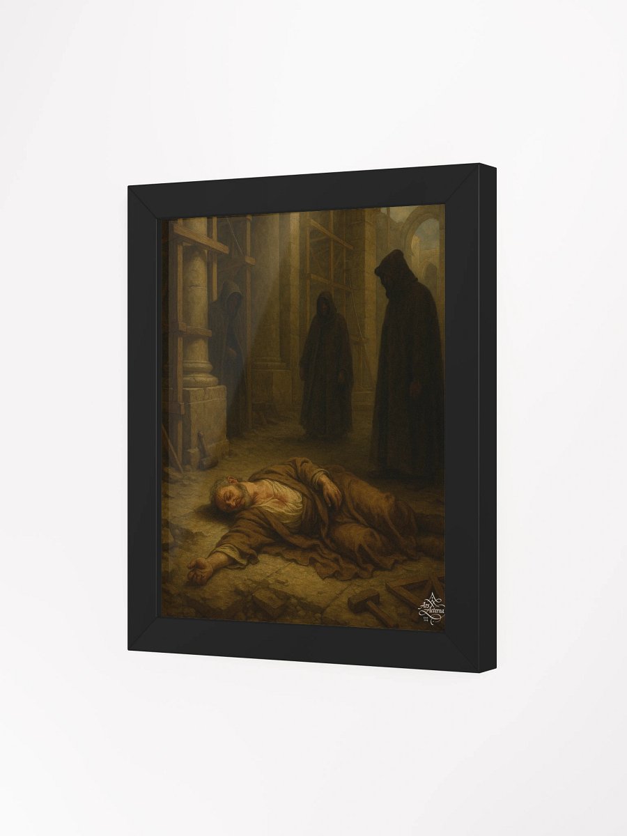 The Master’s Tragedy – Framed Matte Print product image (3)