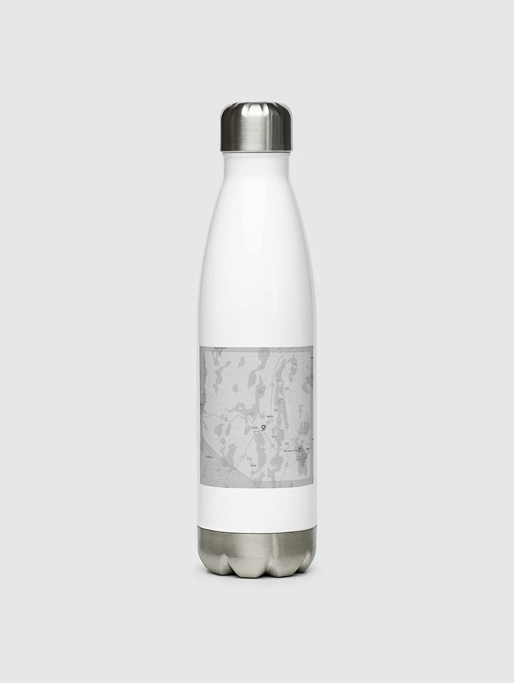 Stainless Steel Water Bottle White Pine 4 Wheelers product image (1)