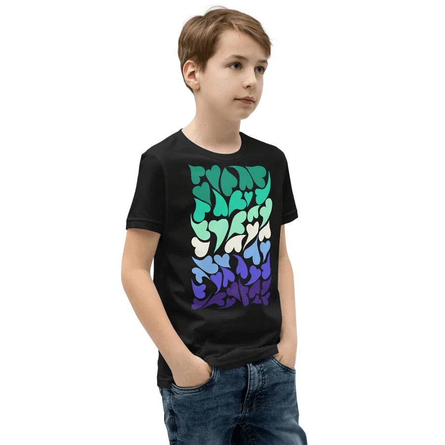 Nestled PRIDE Gay T-shirt (Youth) product image (6)