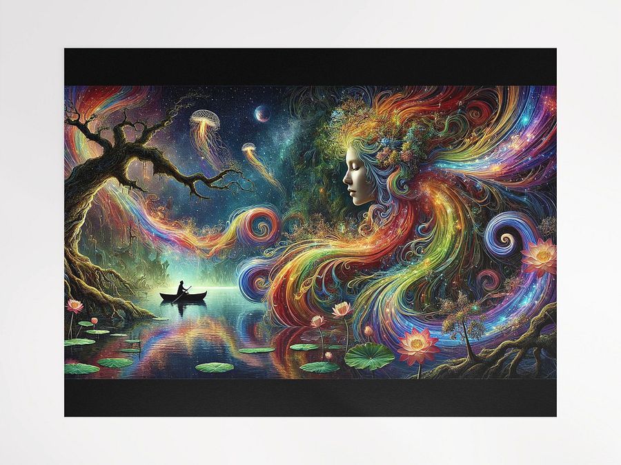 Rainbow Night Poster 18" x 24" product image (1)