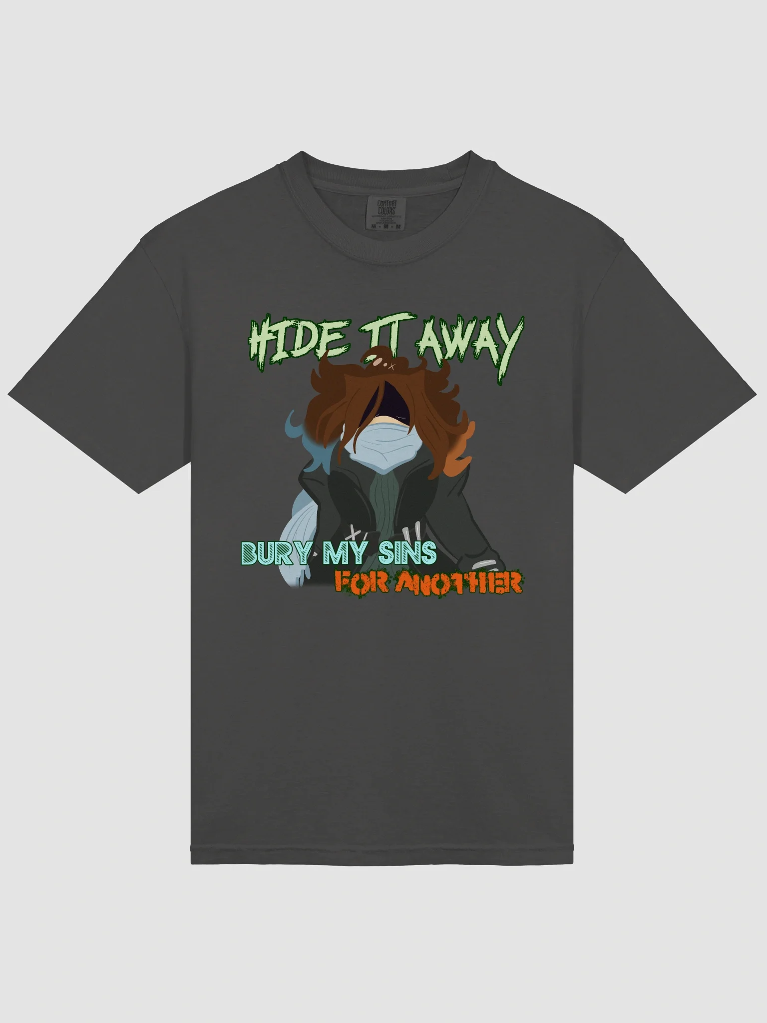 THE FIVE STAGES OF GRIEF BUT YOU'RE STILL ALIVE: Graveyard Typography product image (30)