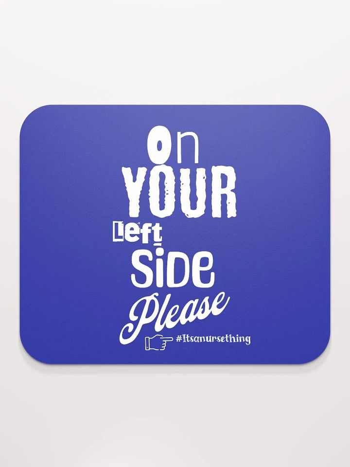 Funny Nurse Mousemat 