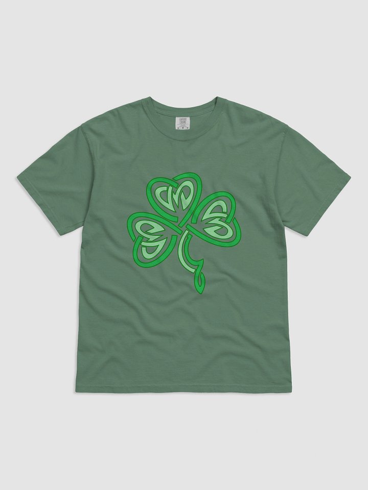 Shamrock Symbol Design - Celtic Luck Art, Irish Heritage Print, St. Patrick’s Spirituality product image (1)