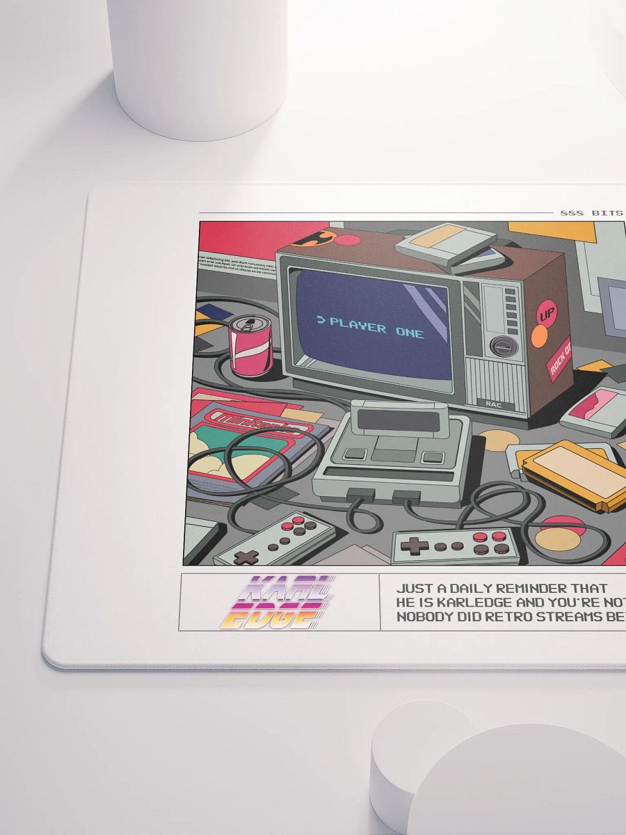 RETRO GAMER MOUSE PAD product image (6)
