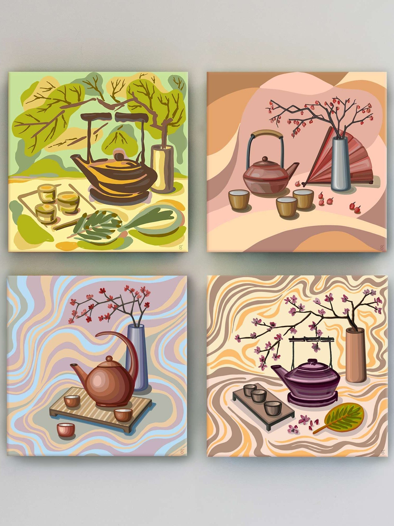 Blossom Serenity Canvas Art - Coffee Shop No. 5 product image (133)