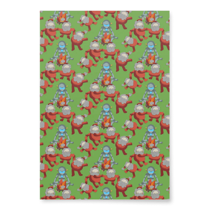 MasterGir Themed Wrapping Paper product image (1)