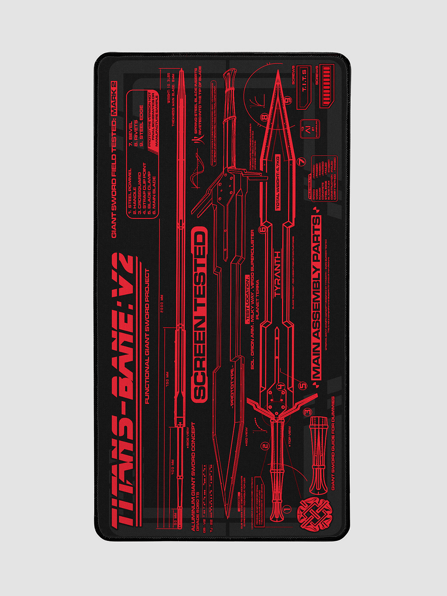 Titans Bane Mouse Pad product image (2)