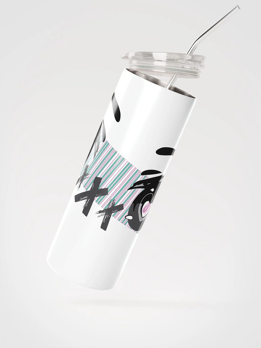 OptimusProcrastinus Eyes Tumbler (White/Grey) product image (2)