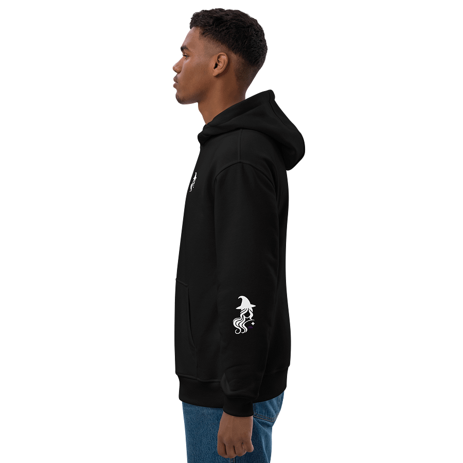White Tiger Bloom hoodie - Black product image (3)