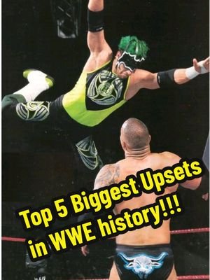 Top 5 Biggest Upsets in WWE History. #WWE #WrestleTok #UpsetAlert #ProWrestling #MovementRadio 