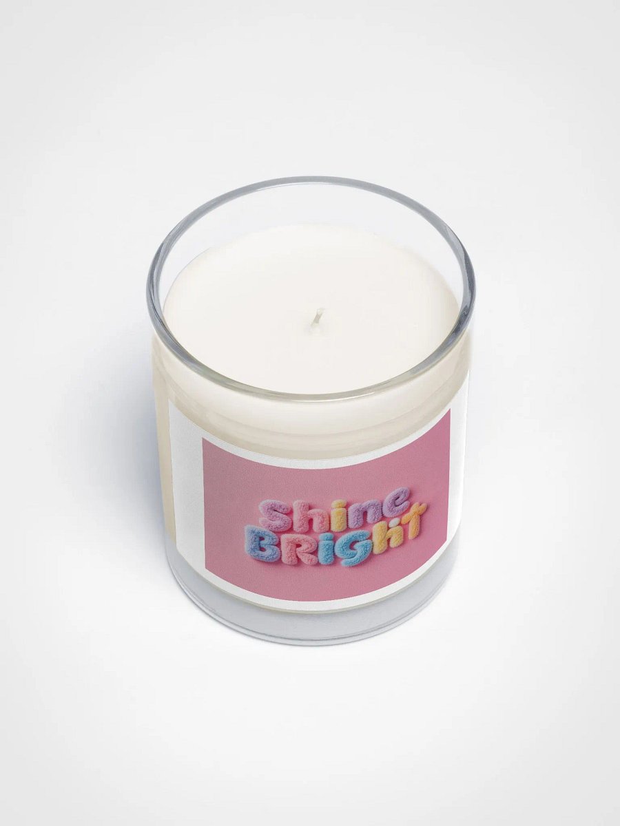 Fluffy 'Shine Bright' Soy Wax Candle product image (3)