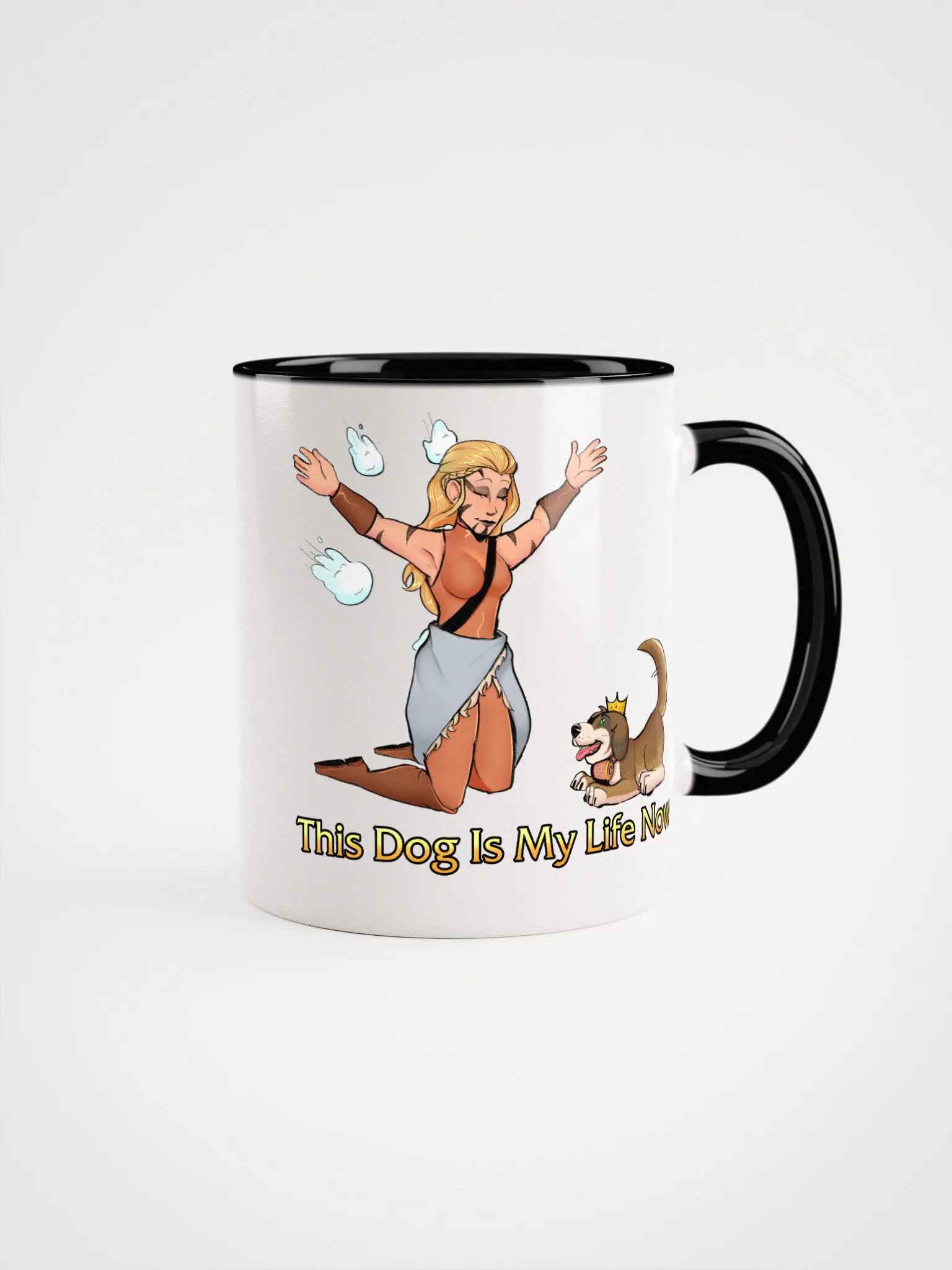 Cursed Edition - This Dog Is My Life Now - Ceramic Mug w/Color product image (1)