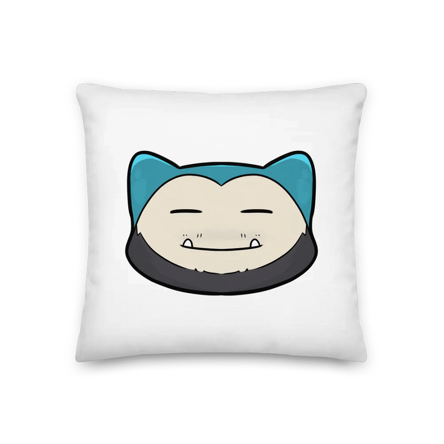 Hairy Snorlax Premium Pillow 2 product image (1)