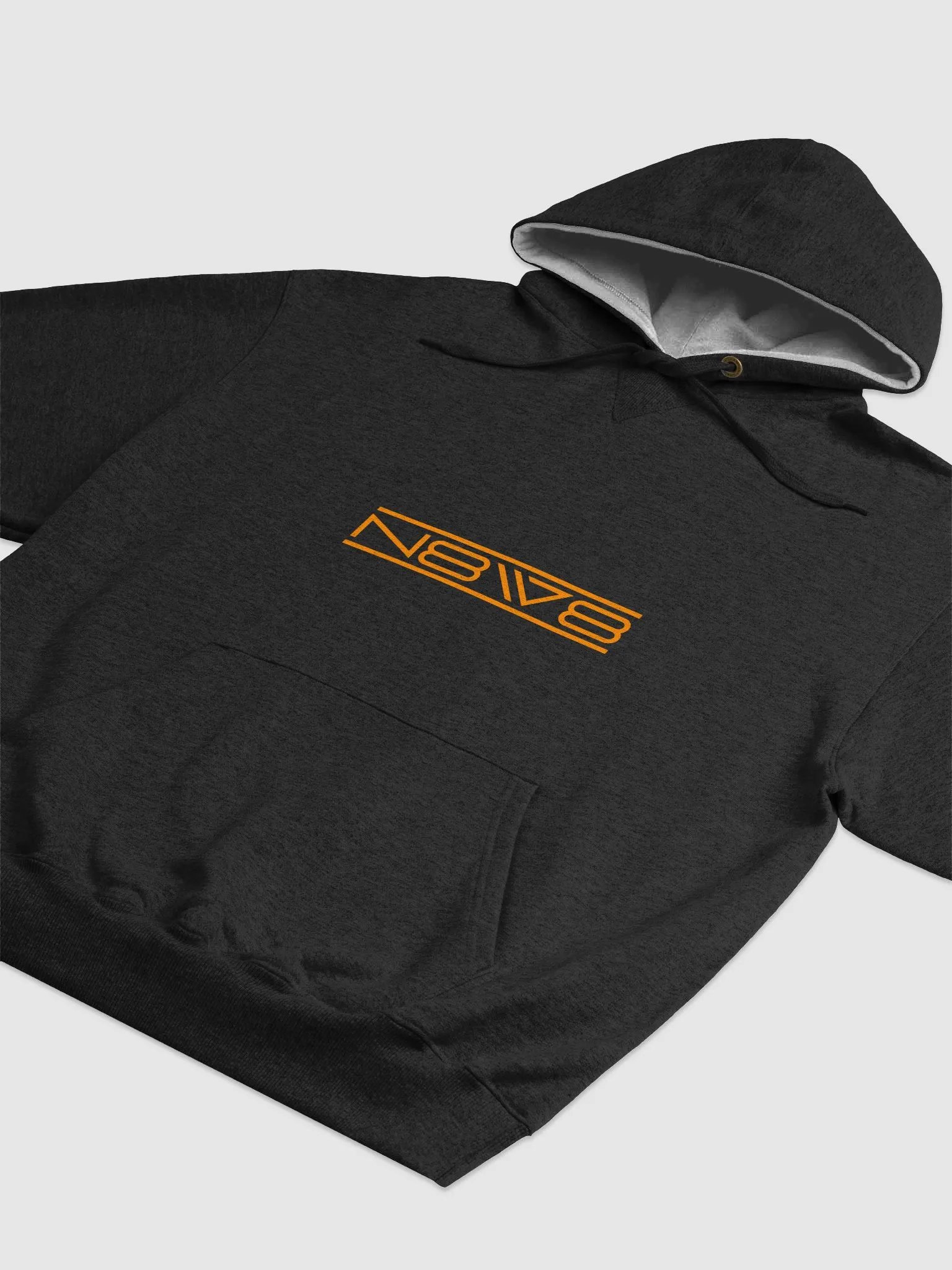 N8W8 Logo Orange Champion Hoodie product image (7)