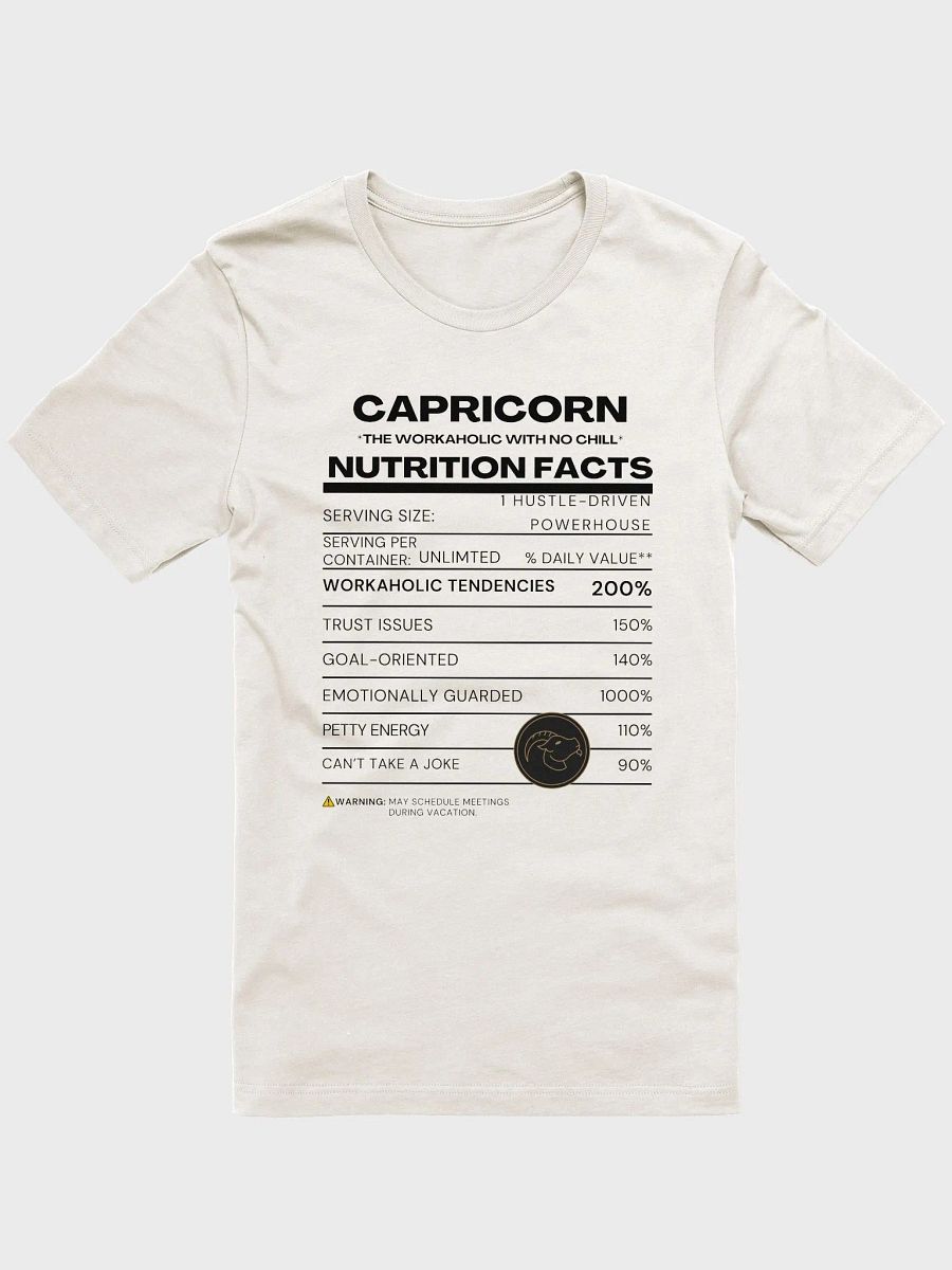 CAPRICORN- Nutrition Facts product image (2)