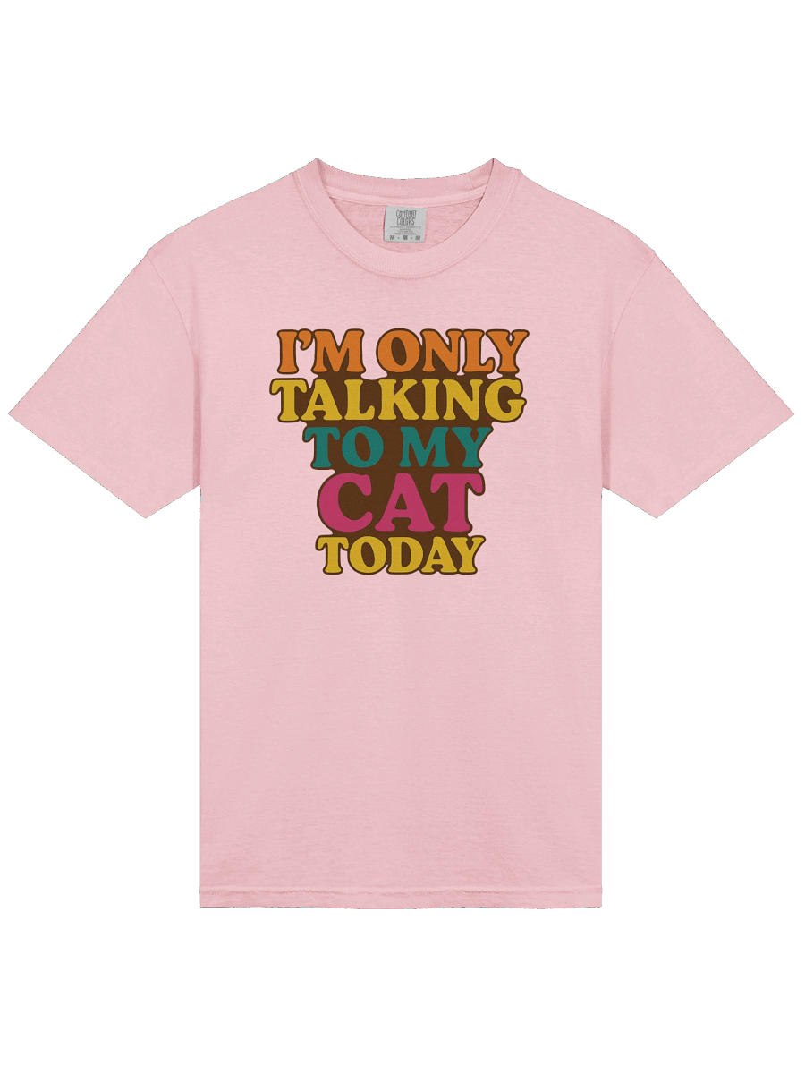Cat Chat Only Tee product image (27)