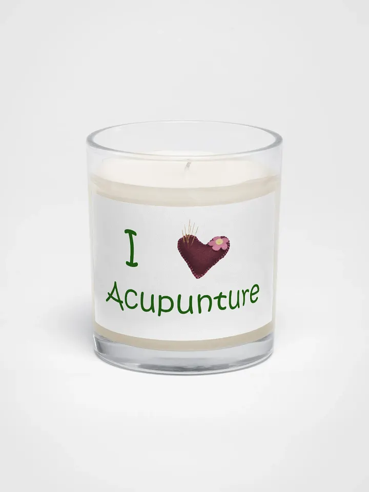 I heart Acupuncture Candle product image (1)