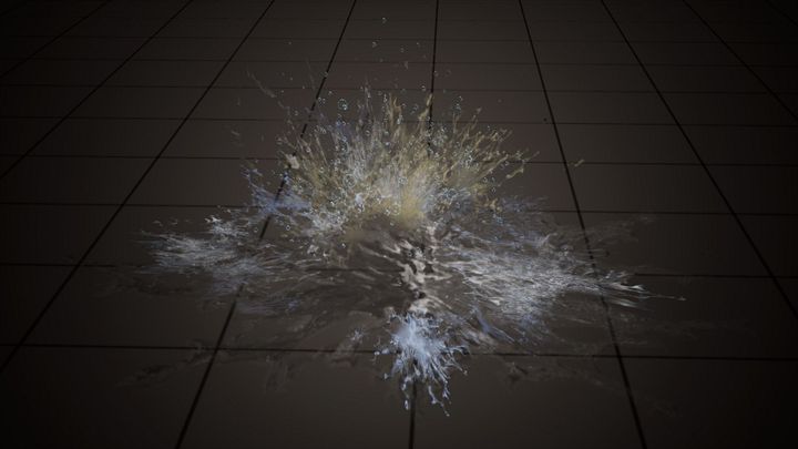 Water Burst FX in Unreal Engine 5.4 Niagara | For Patreon product image (1)