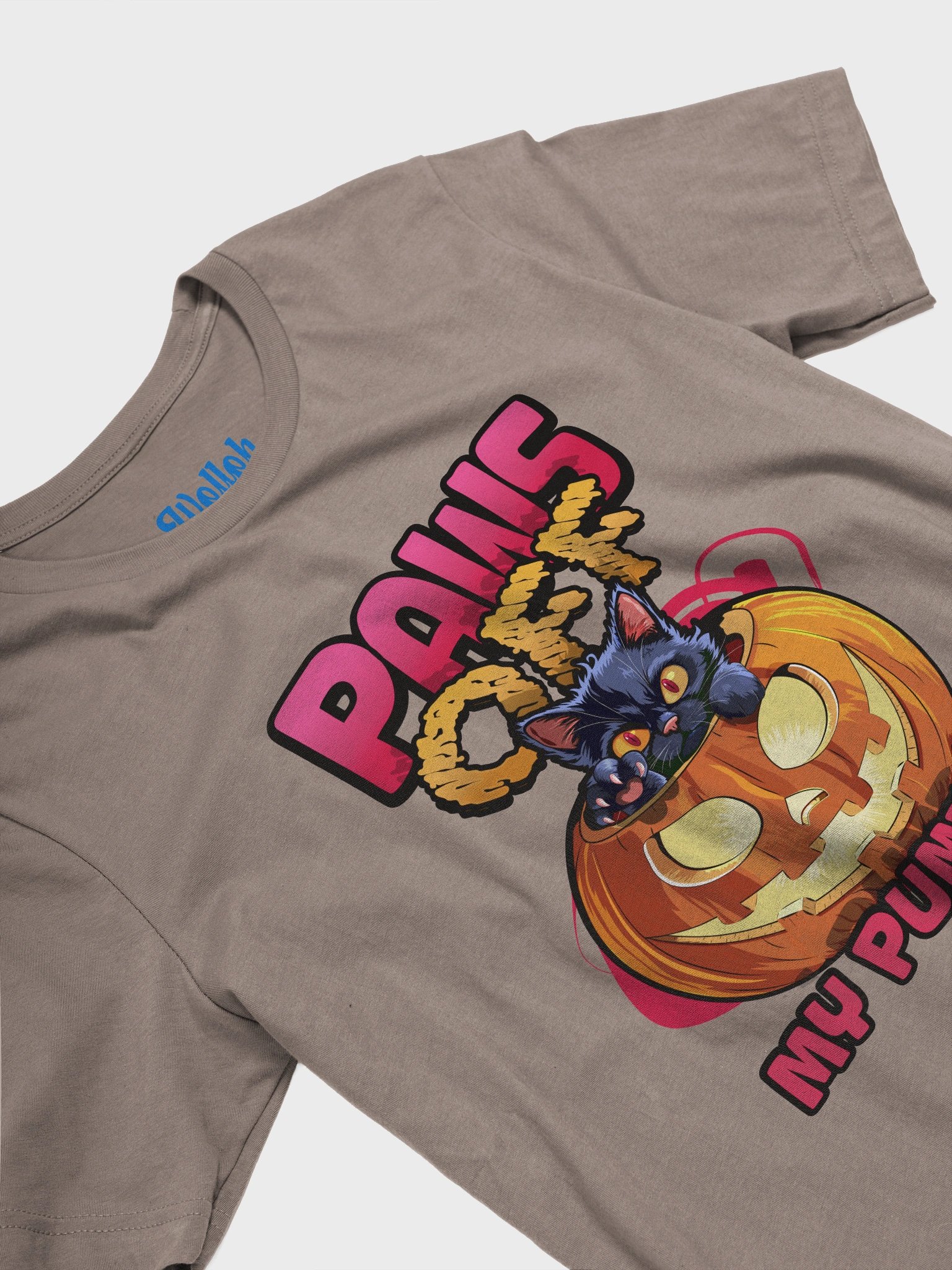 Paws Off My Pumpkin - Funny Black Cat Lover Halloween Shirt product image (3)