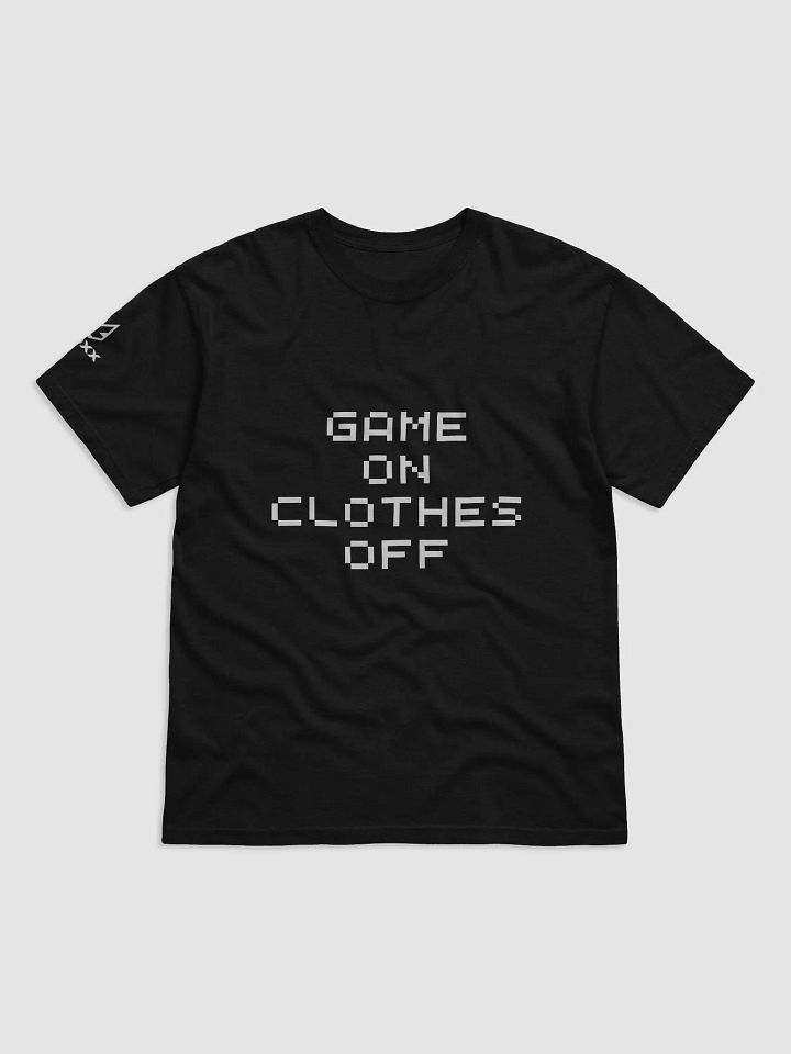 GAME ON CLOTHES OFF TEE product image (1)