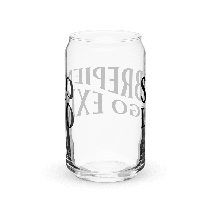 Sobrepienso, Luego Existo Vaso de Cristal product image (6)