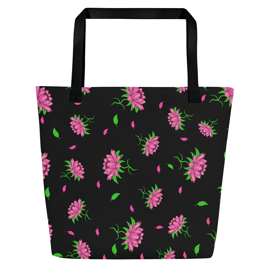 Blossom Noir Customizable Tote Bag product image (1)