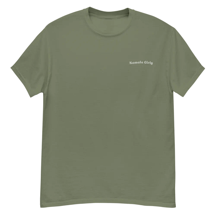 Kamala Girly Embroidered Tee (White Font) product image (1)