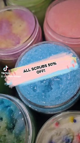 Scrubs for DAAAAYYS. I have so many scents, I know you'll find one you love!