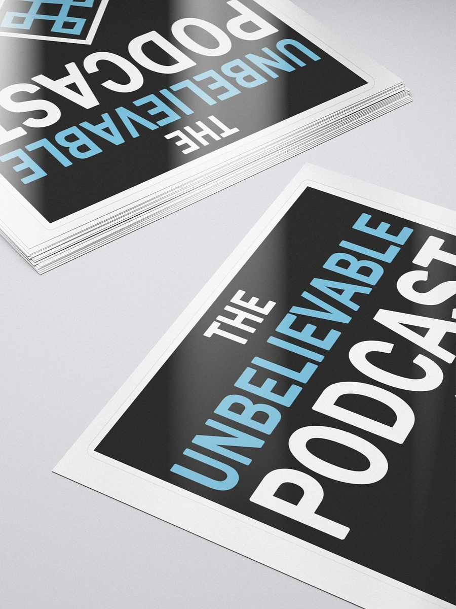 UNBELIEVABLE: The Unbelievable Podcast Logo Sticker product image (5)