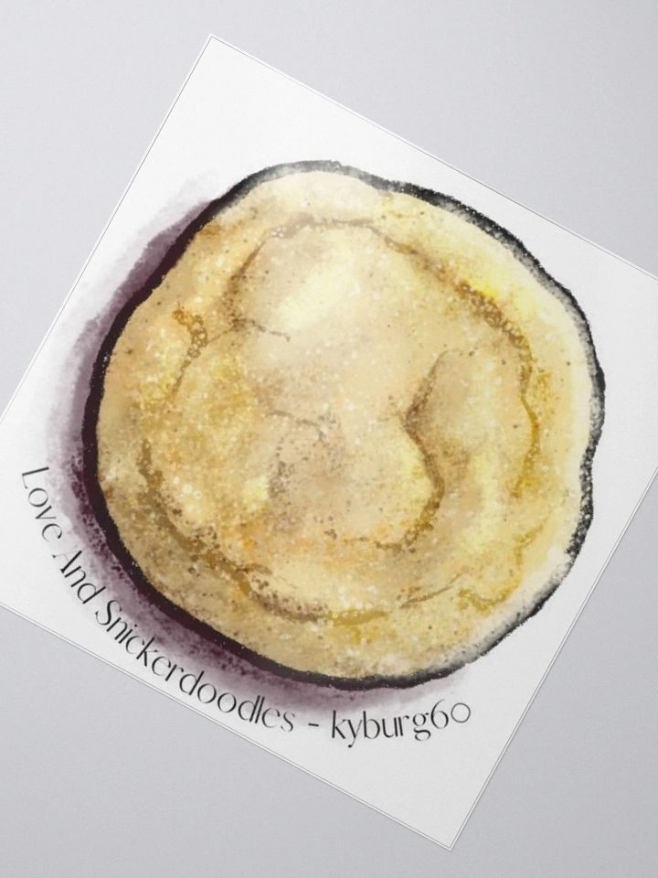 Kyburg60 - Love and Snickerdoodles Sticker product image (2)