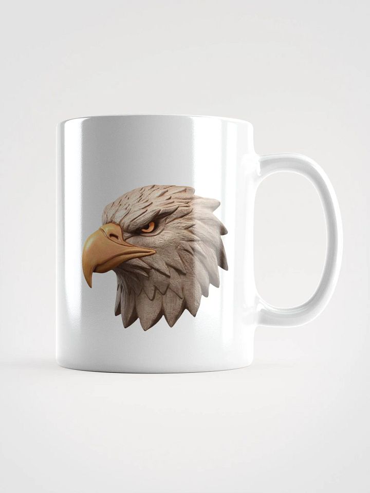 Majestic Eagle Head Sculpture Mug product image (3)