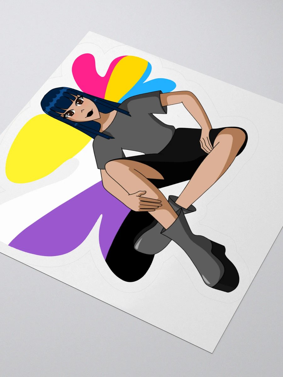 Su-Jin Pride Sticker 3" x 3" product image (3)