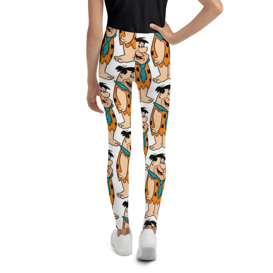 Kids Leggings – Flintstones Print for Retro & Fun Style product image (11)