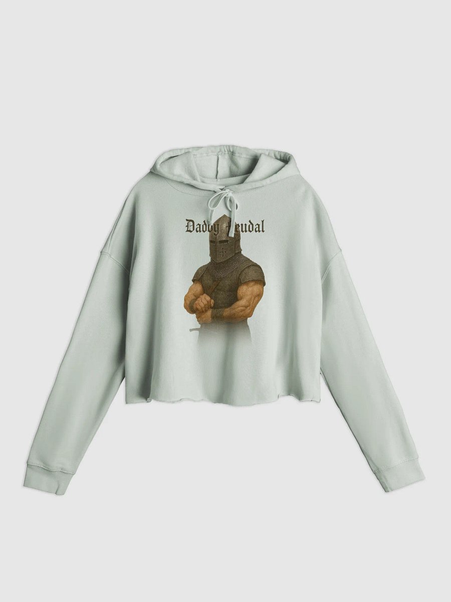 Daddy Feudal Crop Hoodie product image (3)