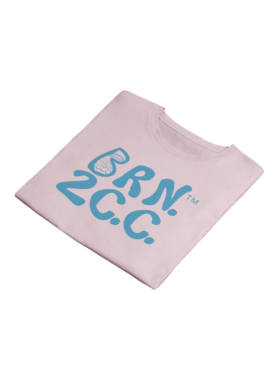 BOURNE to Cape Cod™ | Women's Crop Top | Soft, Stylish, Breezy | BRN.2C.C.™ | Deep Sky Blue Logo product image (21)