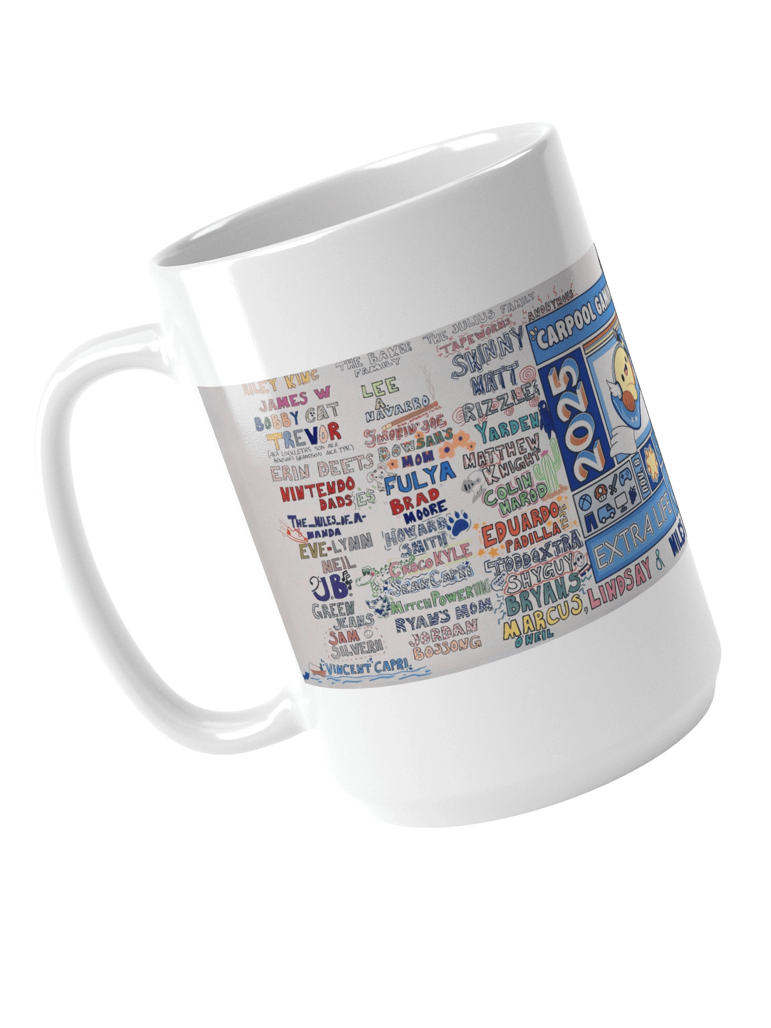 The Extra Life 2025 Banner Mug v1 product image (4)