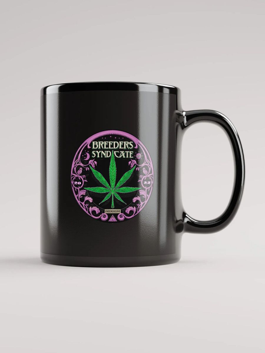 Breeders Syndicate Podcast Classic Logo Black Mug 2 Sizes product image (1)