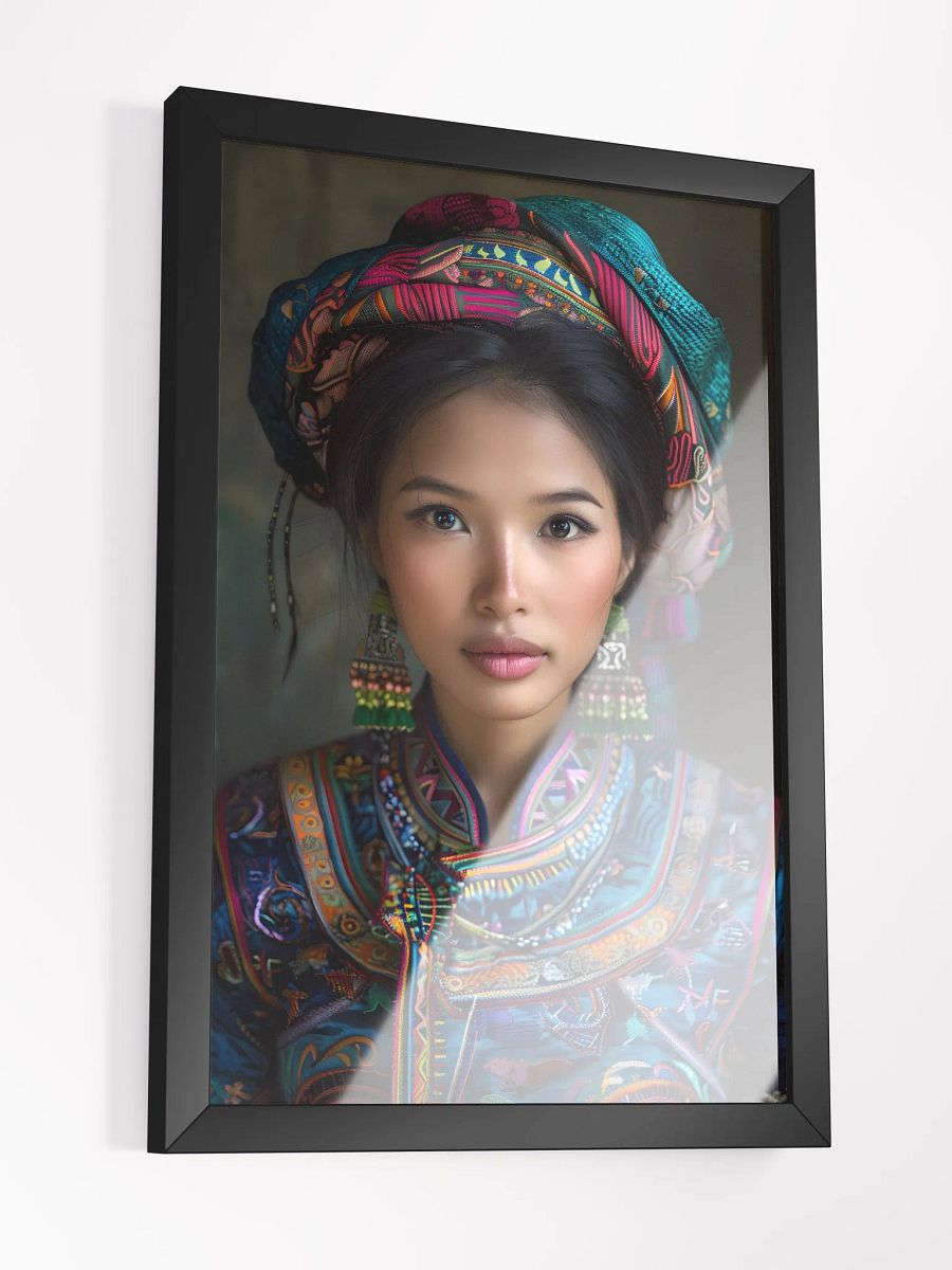 Traditional clothing woman portrait with vibrant colors product image (3)