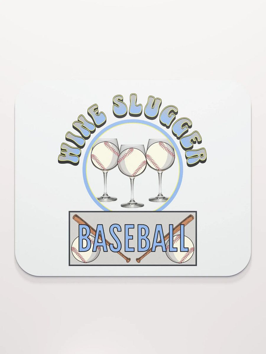 Wine Slugger Baseball Classic Mouse Pad product image (2)