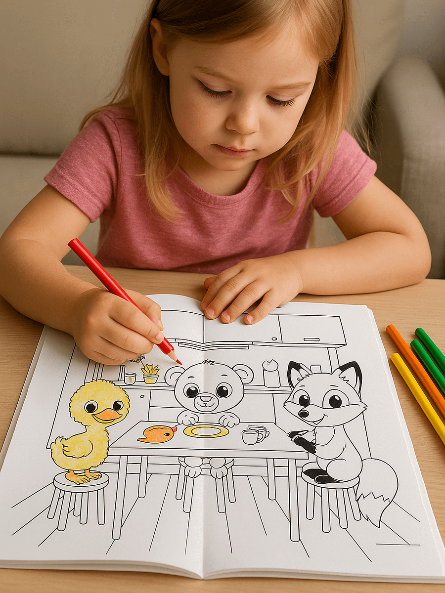 Jungle to City Adventure Coloring Book product image (2)