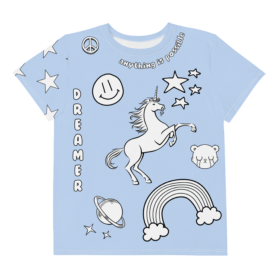 YOUTH Girls Tee - Sky Blue product image (1)
