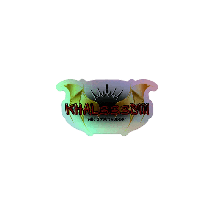 Hollographic Khaleesi Sticker (no Avatar) product image (1)