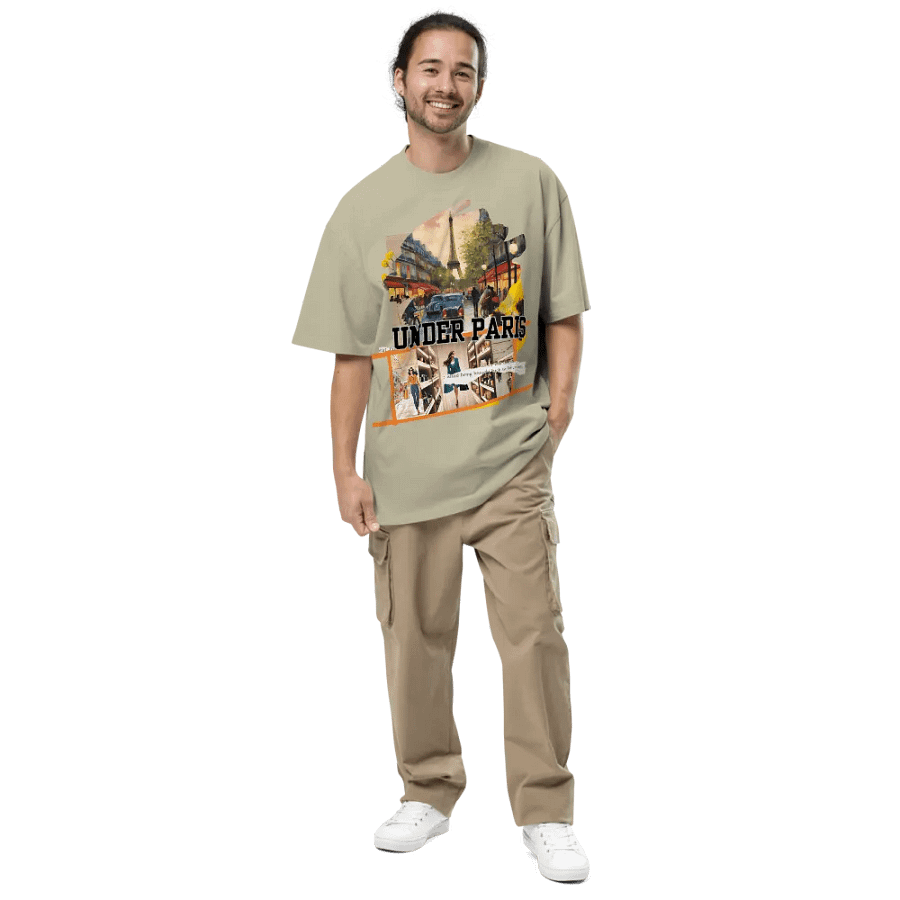 Under Paris oversized t-shirt product image (23)