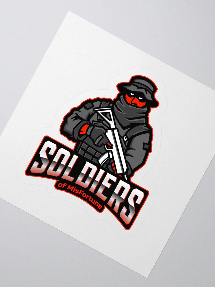 Soldiers of MisFortune Kiss Cut Stickers product image (8)