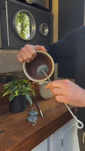 Hang YOUR pots with SkyPots hanger kits. And your pots still drain! No longer are you limited to the hanging planter selectio...