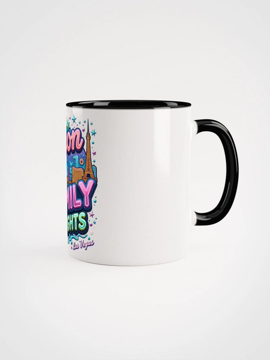 Neon Family Nights Ceramic Mug product image (2)